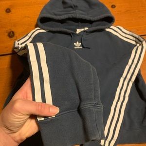Adidas Cropped Hoodie